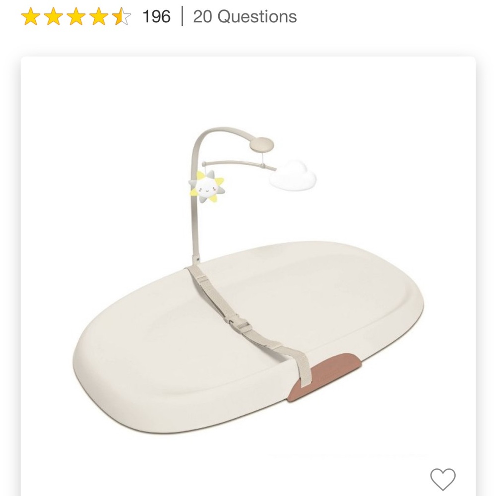 Skip Hop Baby Changing Pad - Cream